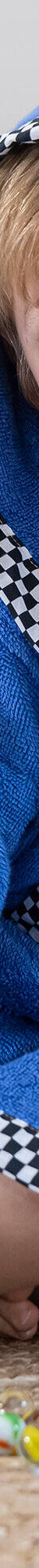 Peignoir de bain enfant à capuche voiture éponge coton - 340 g/m² (bleu dur) Peignoir de bain enfant à capuche voiture éponge coton - 340 g/m² (bleu dur)
